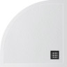 Душевой поддон из искусственного мрамора BELBAGNO TRAY-MR-UNO-R-90-550-35-W-NO