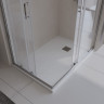 Душевой поддон из литьевого мрамора 140x80 см BELBAGNO TRAY-MR-UNO-AH-140/80-35-W-CR