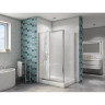 Душевой уголок 120x80 см BELBAGNO DUE-AH-1-120/80-C-CR