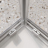 Душевой уголок BELBAGNO LUCE-AH-2-100/80-C-Cr