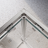 Душевой уголок BELBAGNO LUCE-AH-22-110/105-C-Cr