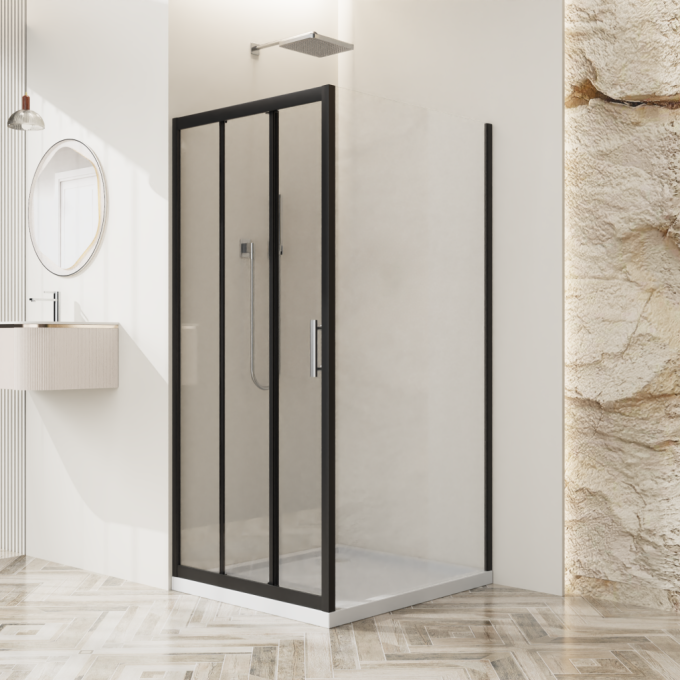 Душевой уголок BELBAGNO UNO-195-AHF-31-90/80-C-Cr