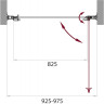Дверь в проём BELBAGNO SELA-B-1-95-C-Cr