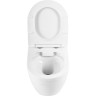 Подвесной безободковый унитаз с сиденьем микролифт BELBAGNO LOTO BB070CHR/SC BB070CHR-SC