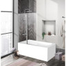 Шторка для ванны 110 см BELBAGNO UNO-V-2-110/150-C-Cr