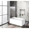 Шторка на ванну BELBAGNO UNO-V-1-75/150-C-Cr