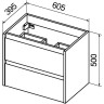 Тумба BELBAGNO KRAFT KRAFT 39-600/390-2C-SO-PG